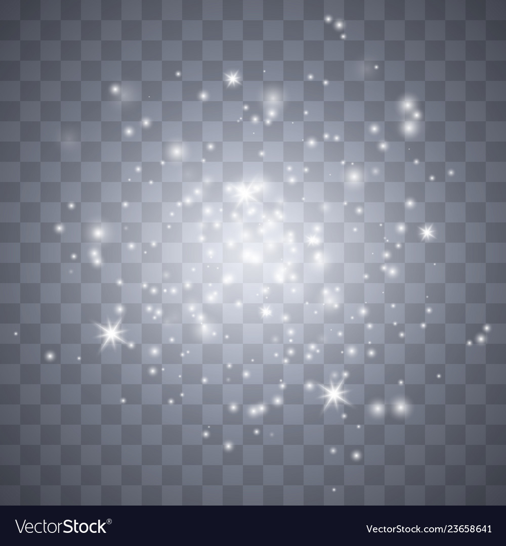 Funkanlagen glitzernder Sonderlichteffekt vector image Funkanlagen glitzernder Sonderlichteffekt