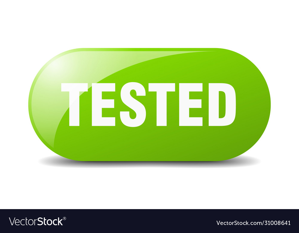 Tested button sign key push