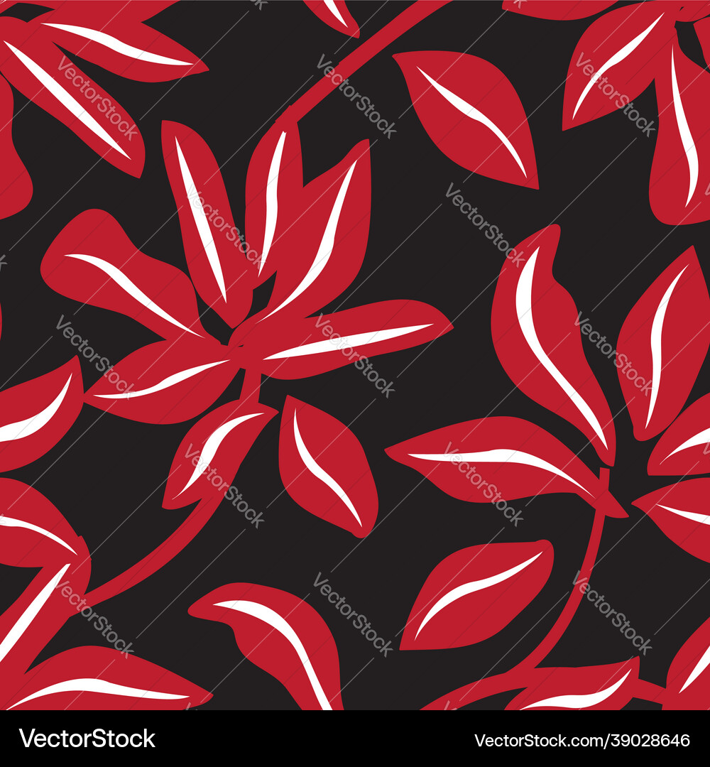 Floral seamless pattern background Royalty Free Vector Image