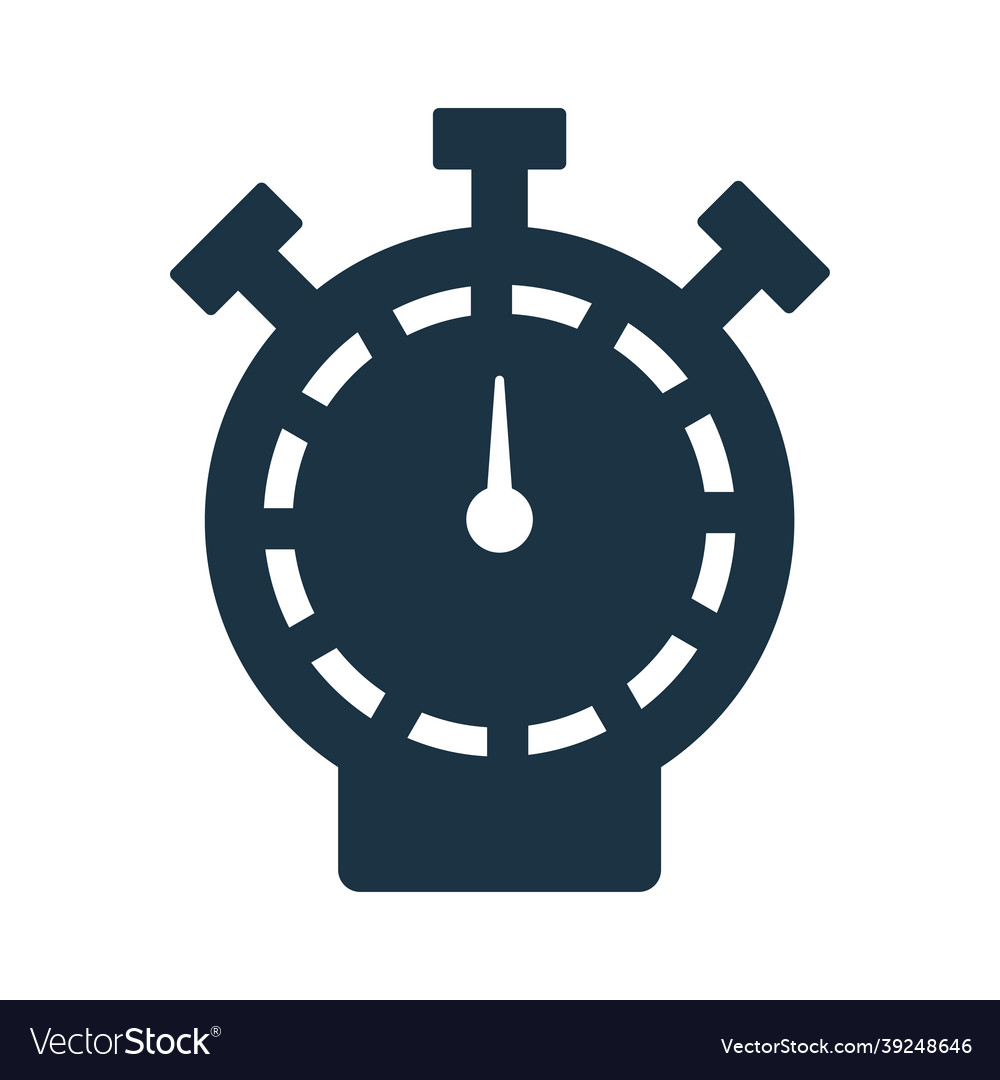 Performance alarm icon simple editable