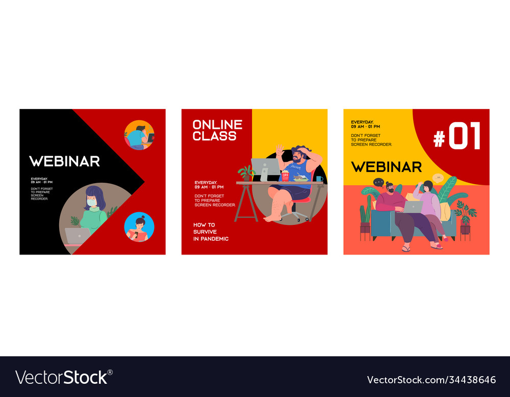 Seminar web design layout online class