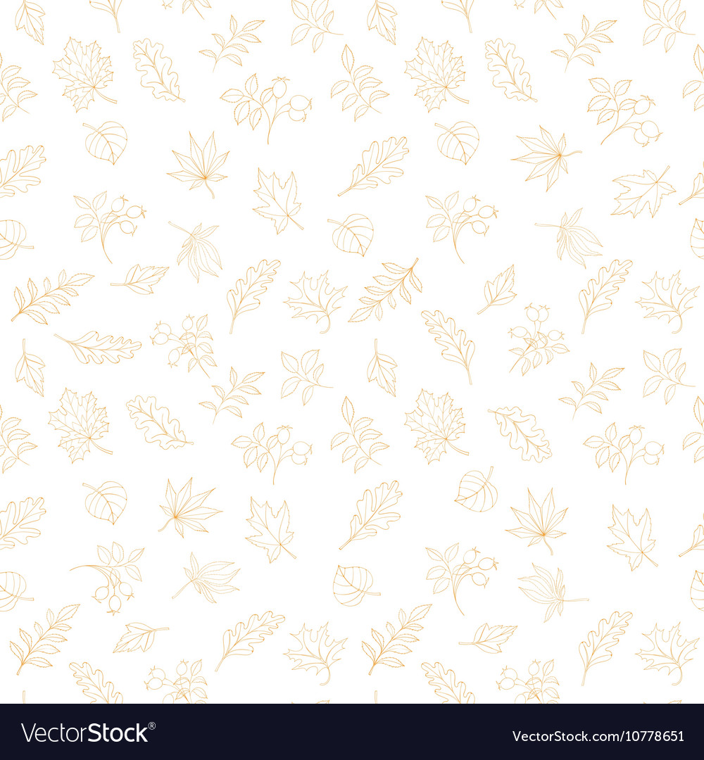 Autumn Maple Leaves Pattern