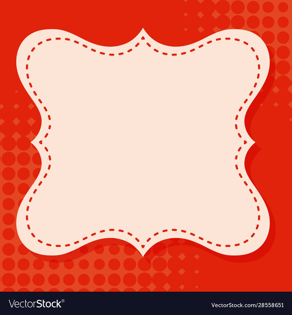 Background template with frame