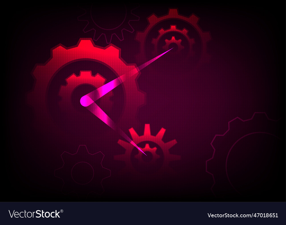Cogs digital technology hi-tech and engineering