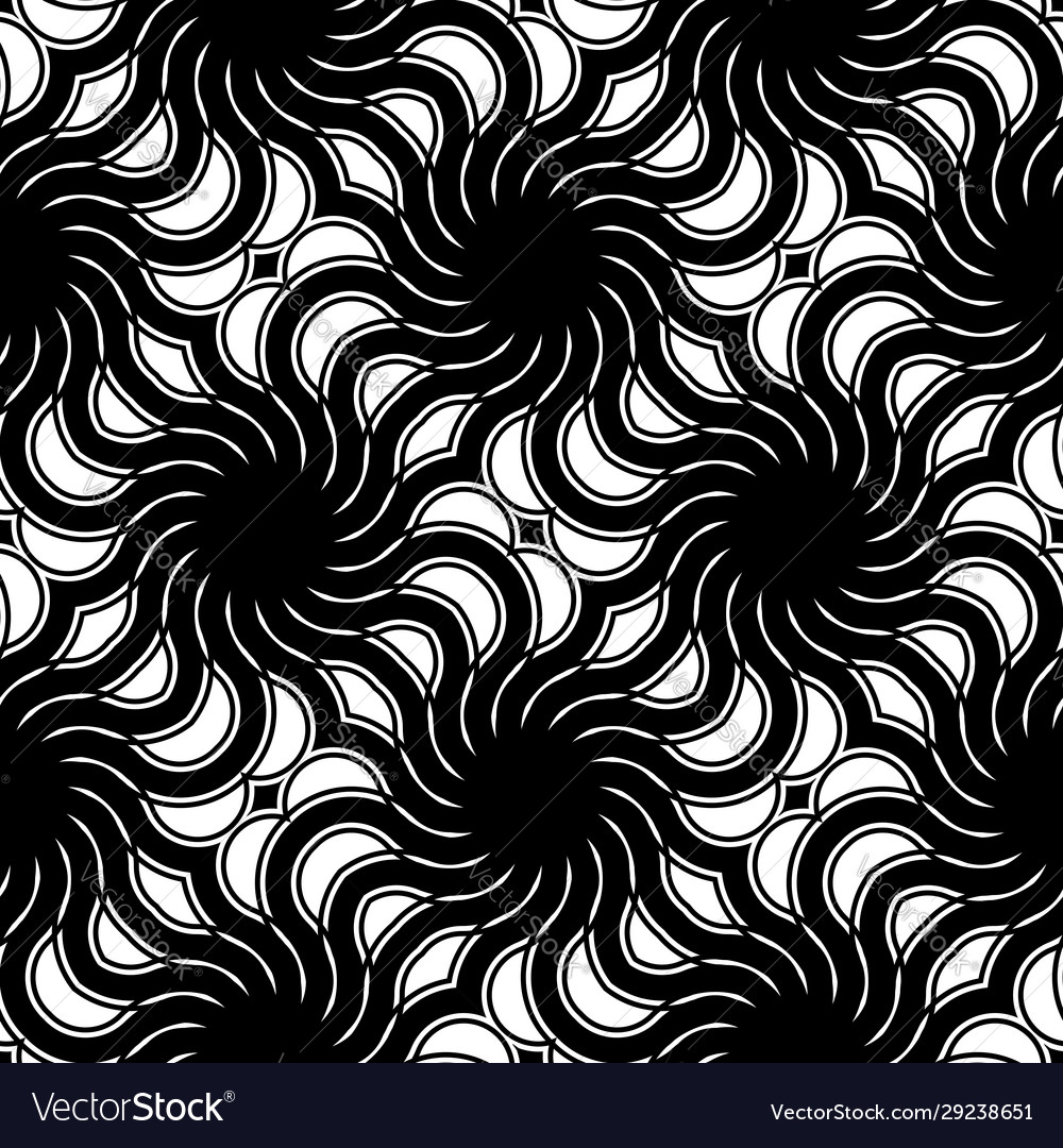 Design seamless spiral twisted backdrop