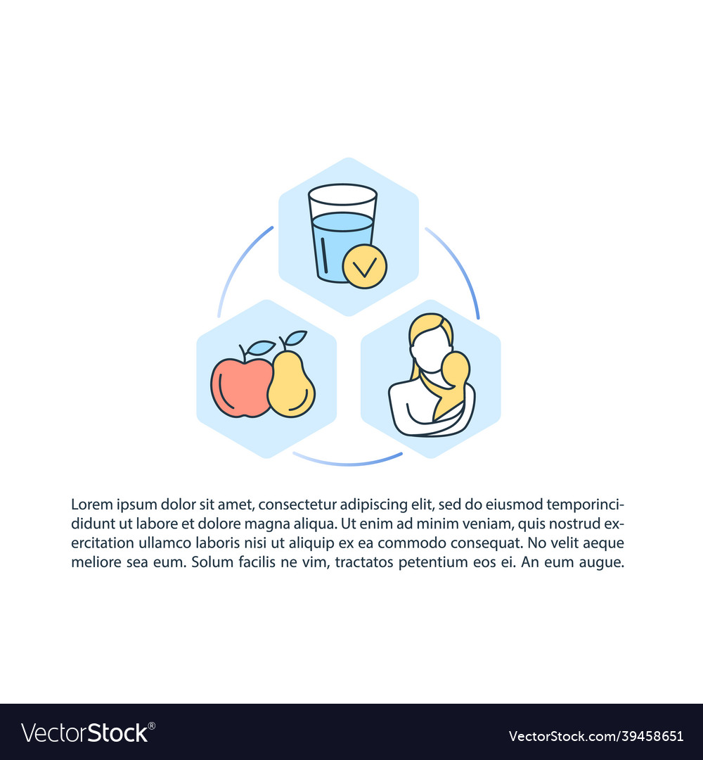 Fluid source for child concept line icons