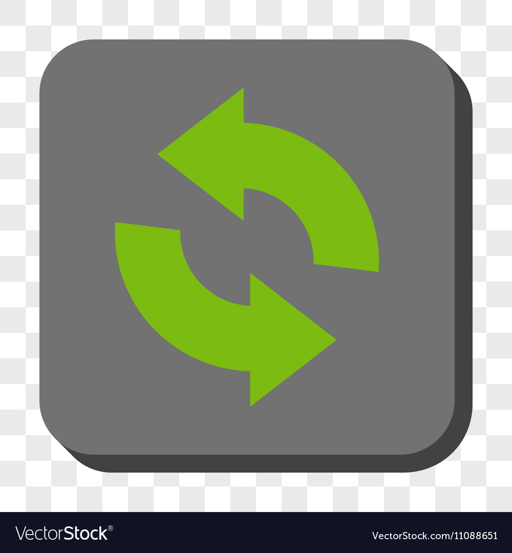 Refresh rounded square button