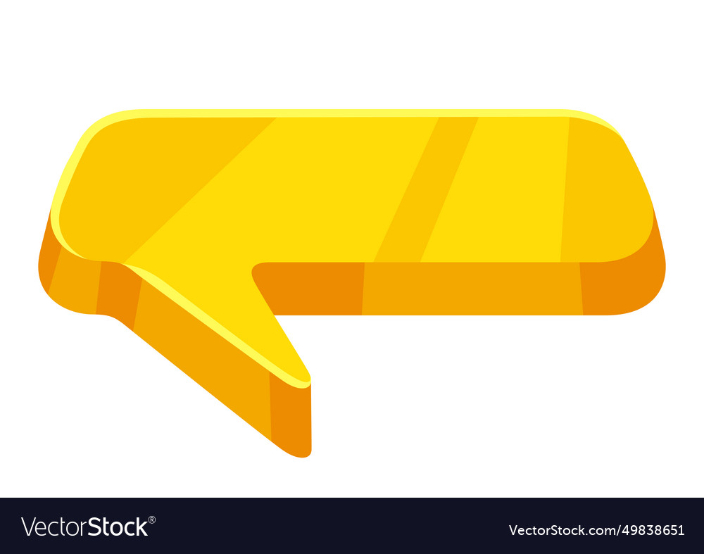 Speech bubble image for design vector image Speech bubble image for design