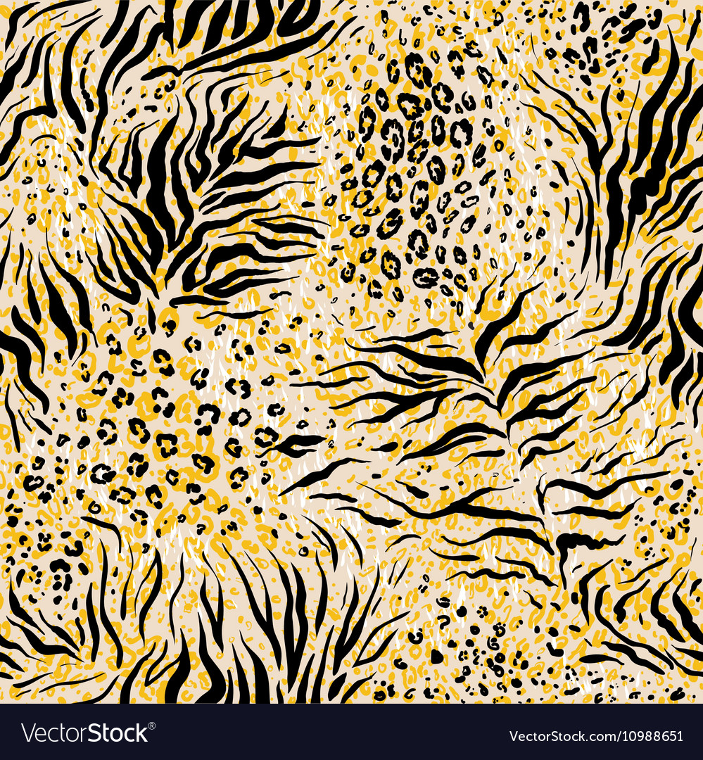 Zebra Pattern Seamless Background