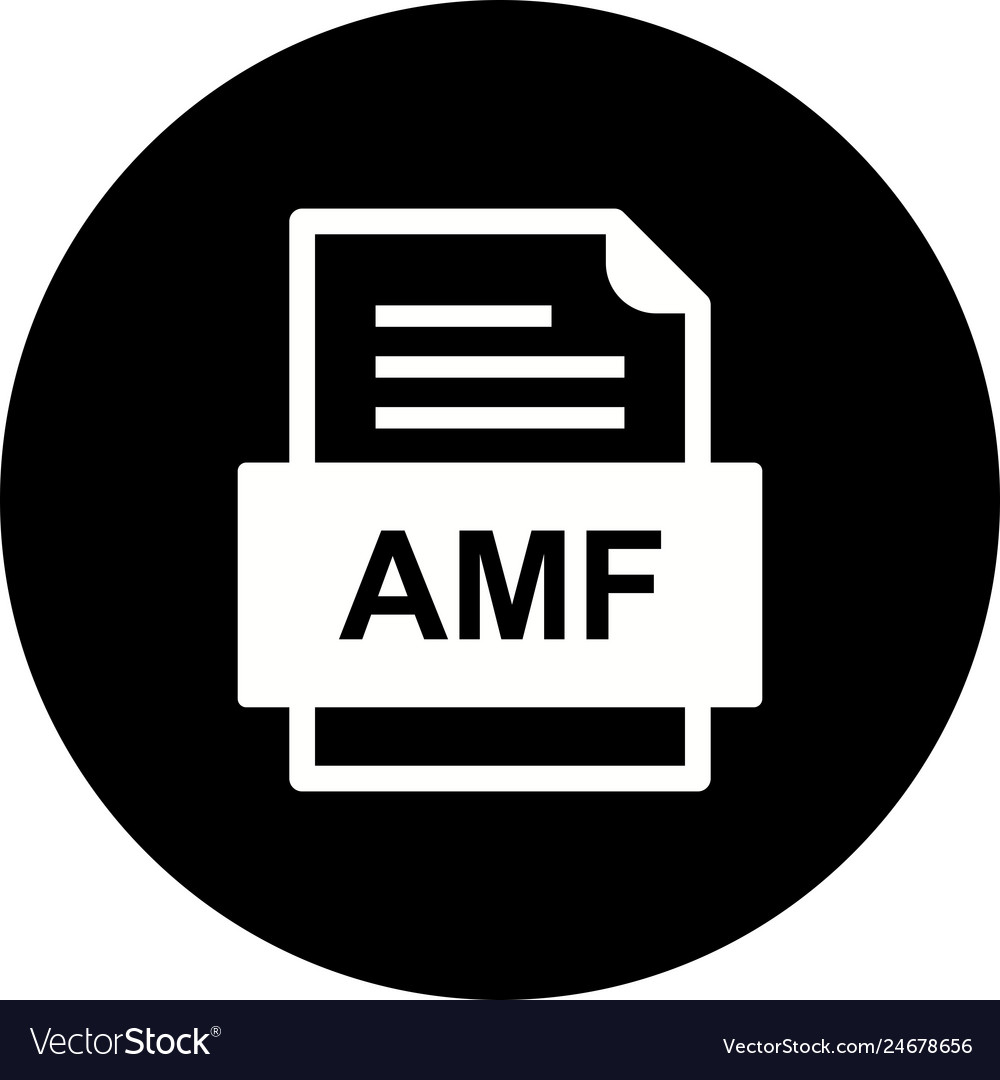 Amf file document icon