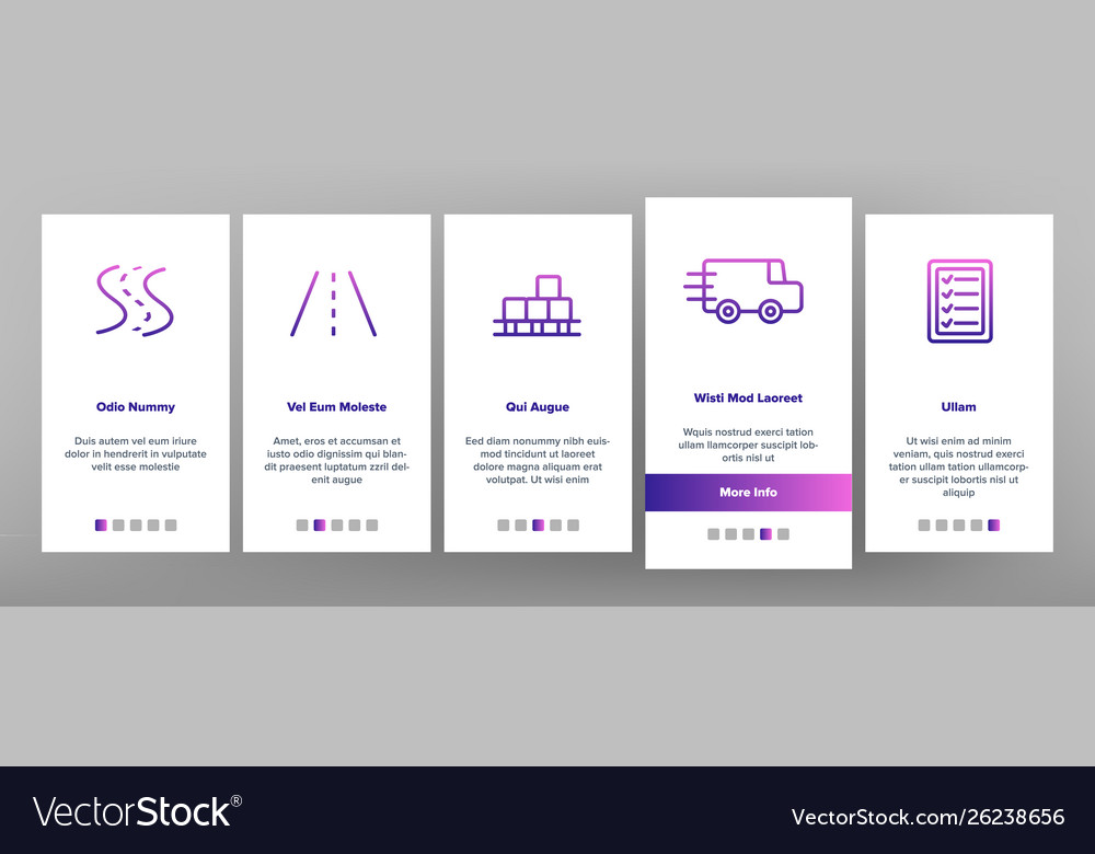 Global logistic department linear vector image Global logistic department linear
