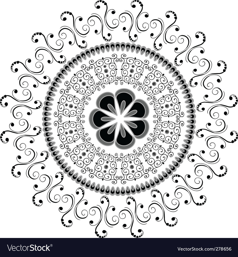 Intricate Swirl Pattern