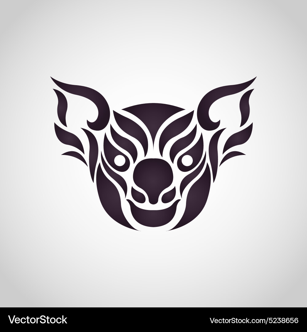 Koala Vector Ripped Koala Royalty Free Vector Image - VectorStock
