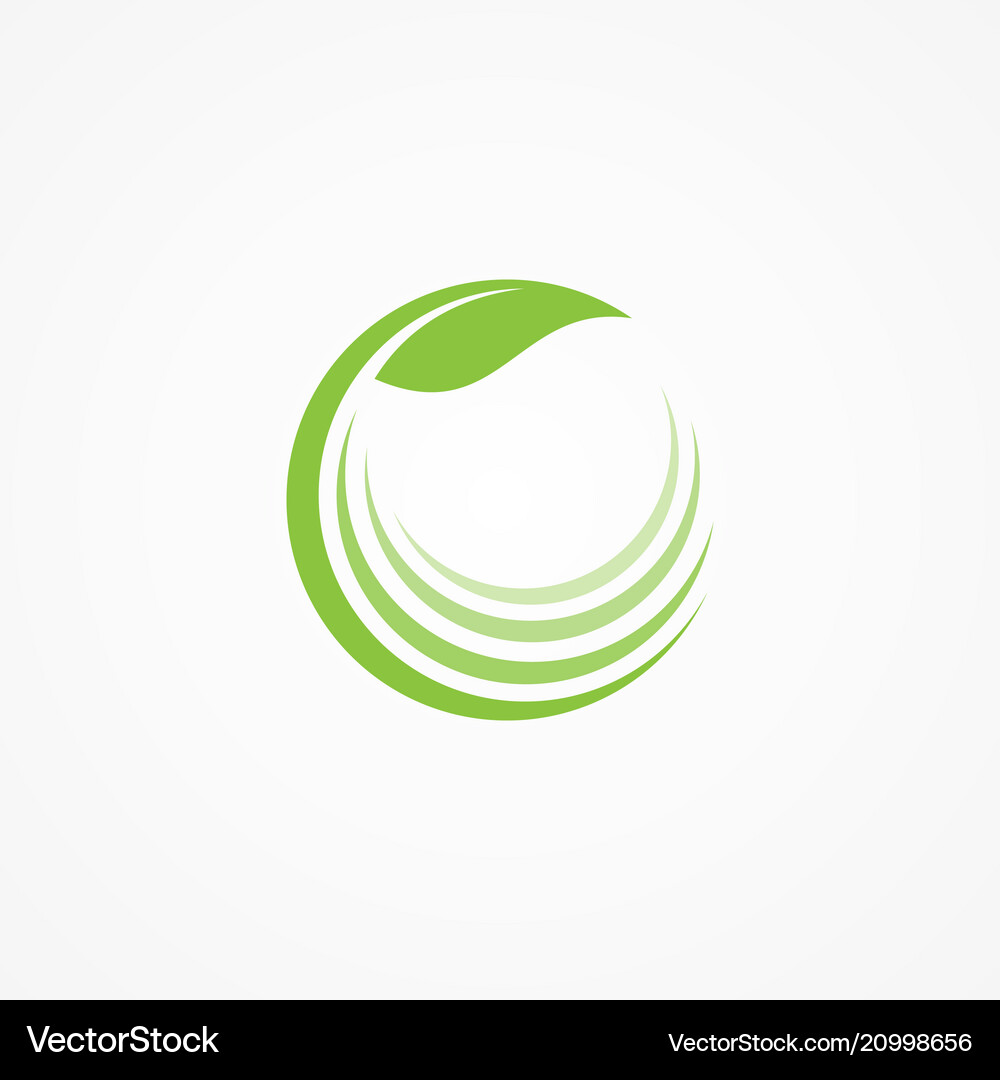 Leaf green Royalty Free Vector Image - VectorStock