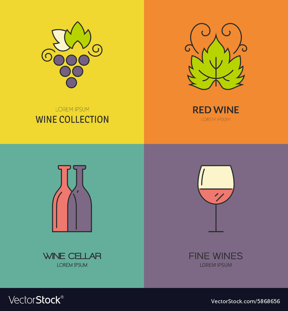 Wine logos