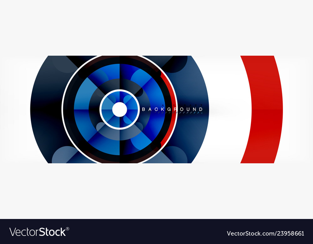 Line design circles abstract background vector image Line design circles abstract background