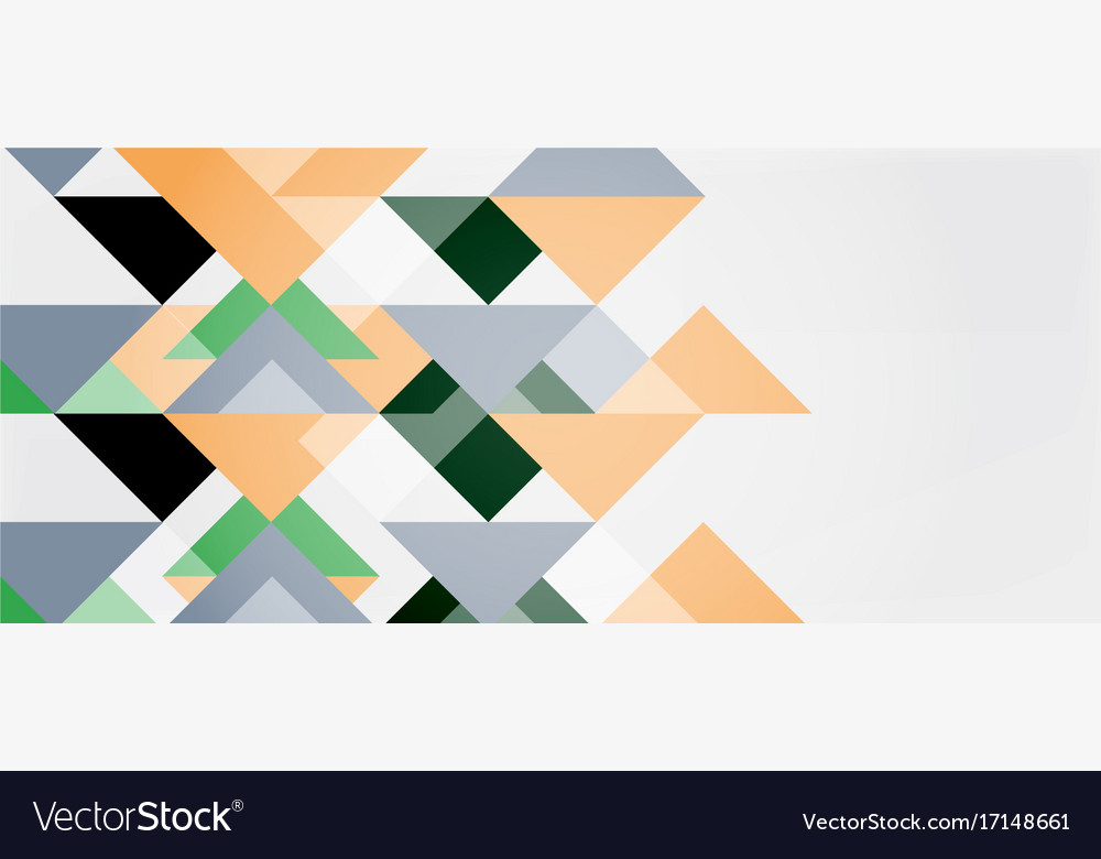 Triangle pattern design background
