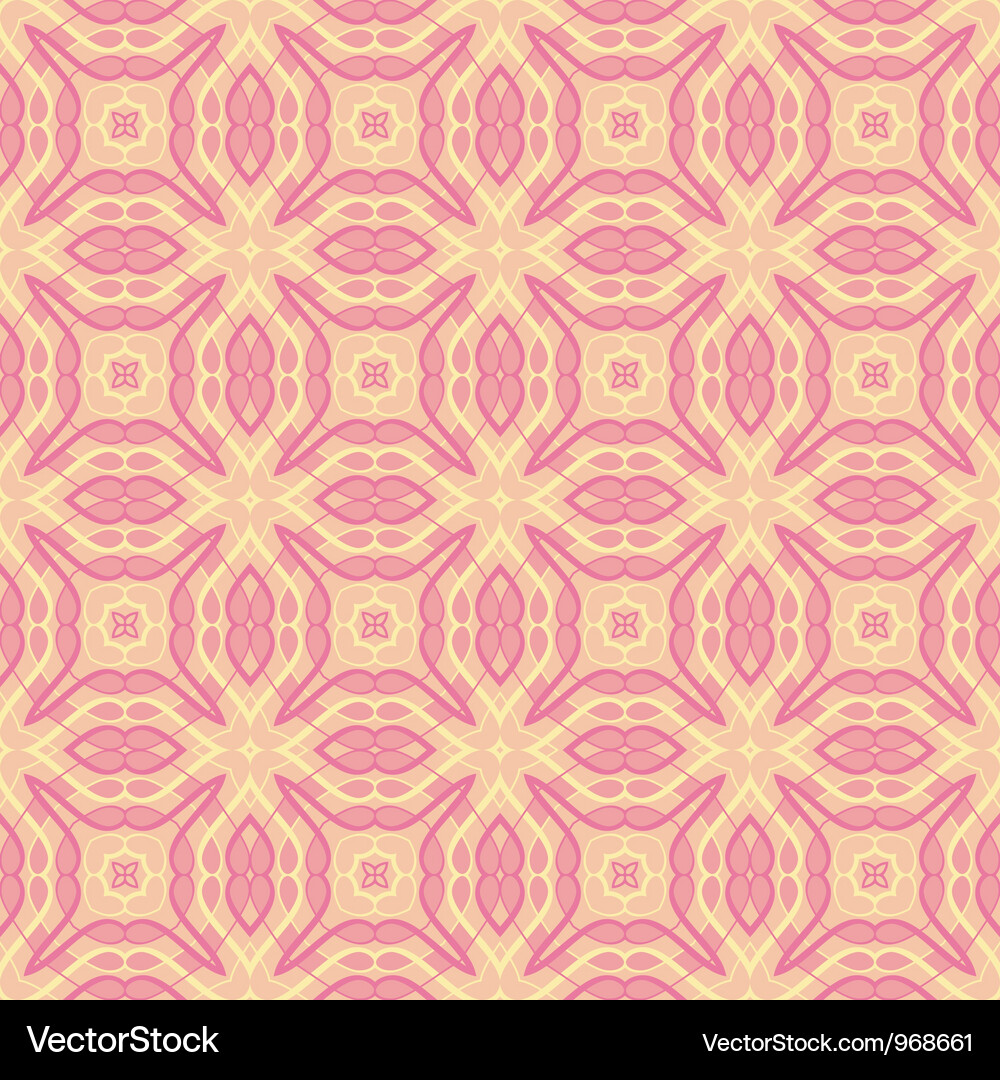 Vintage wallpaper pattern seamless background Vector Image