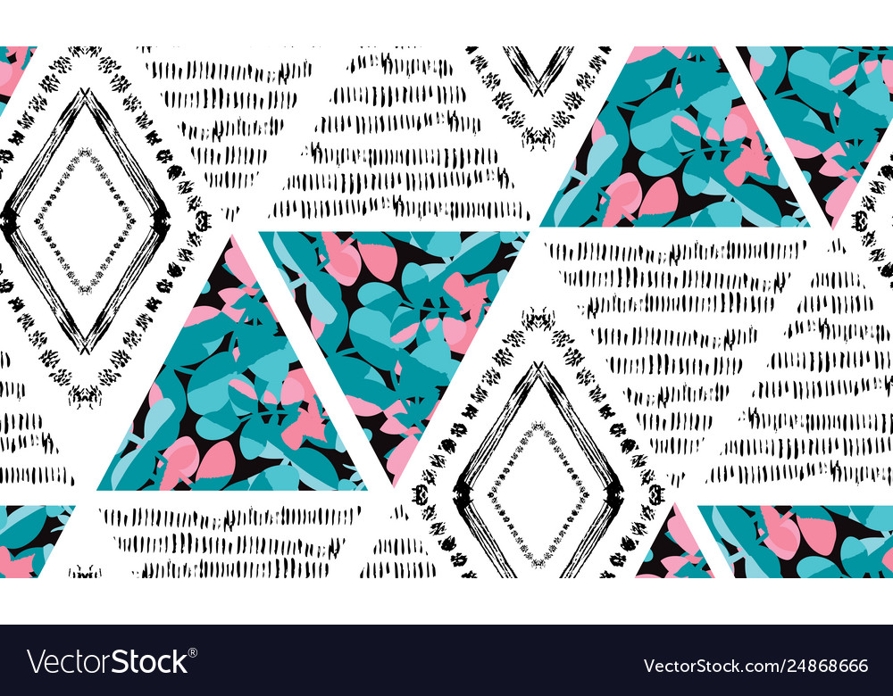 Abstract seamless pattern vector image Abstract seamless pattern