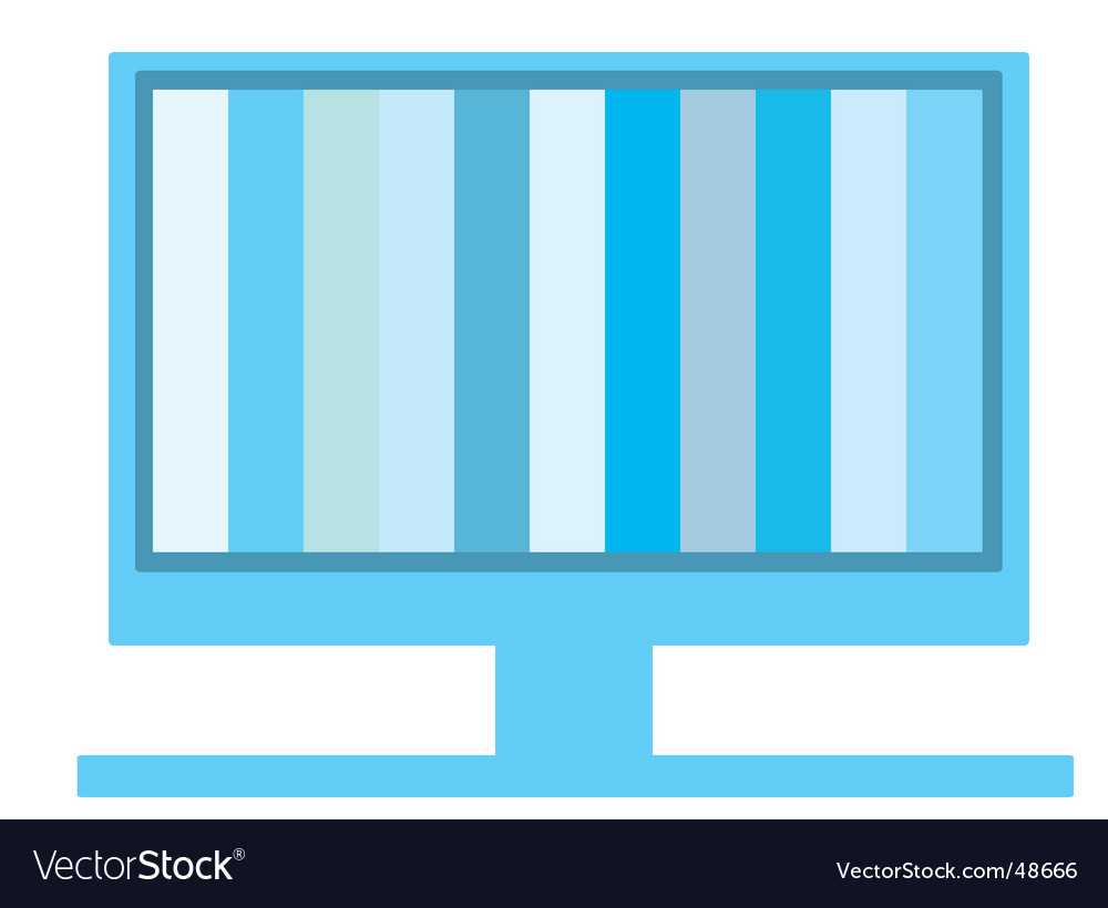 Contemporary Monitor Icon