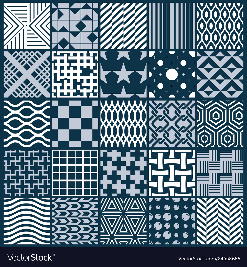 Geometric Pattern Set - Endless Tiles