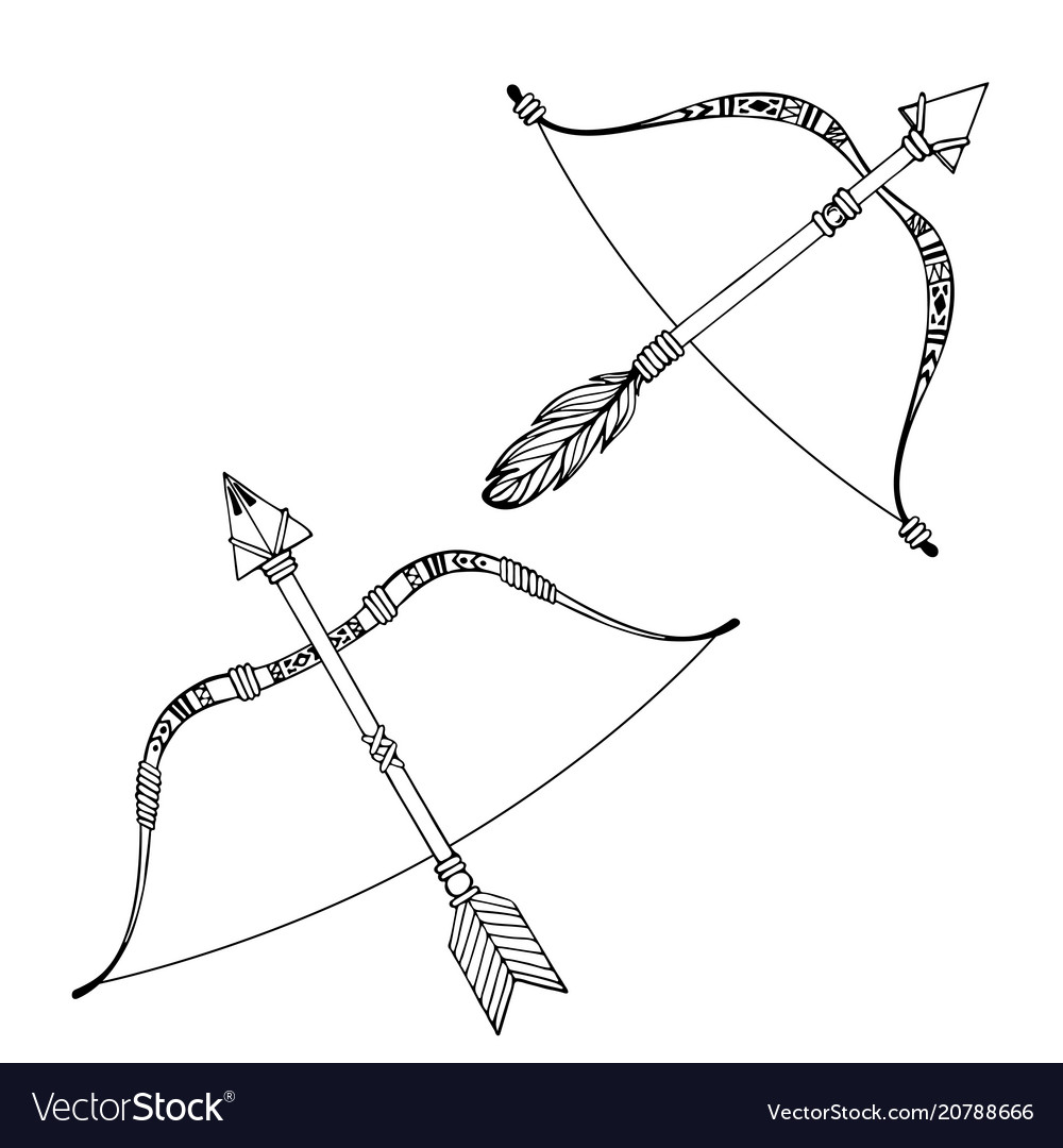 indian bow and arrow