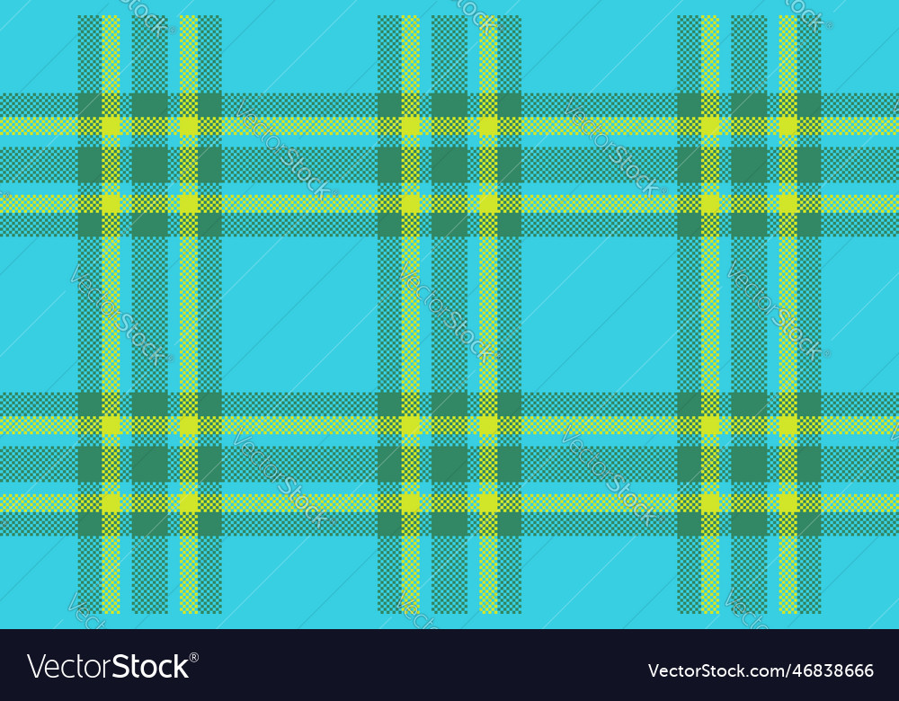 Pattern textile check seamless plaid tartan Vector Image