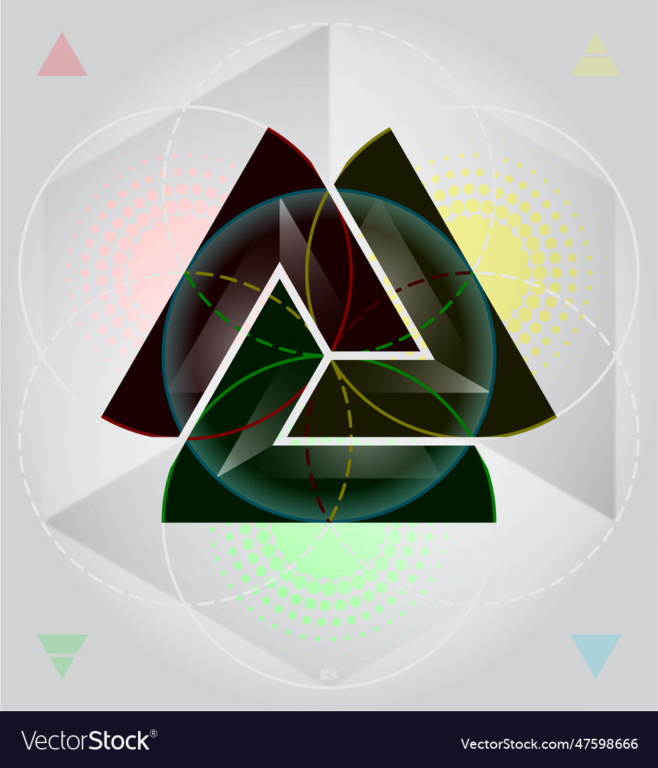 Sacred geometry nordic unity symbol