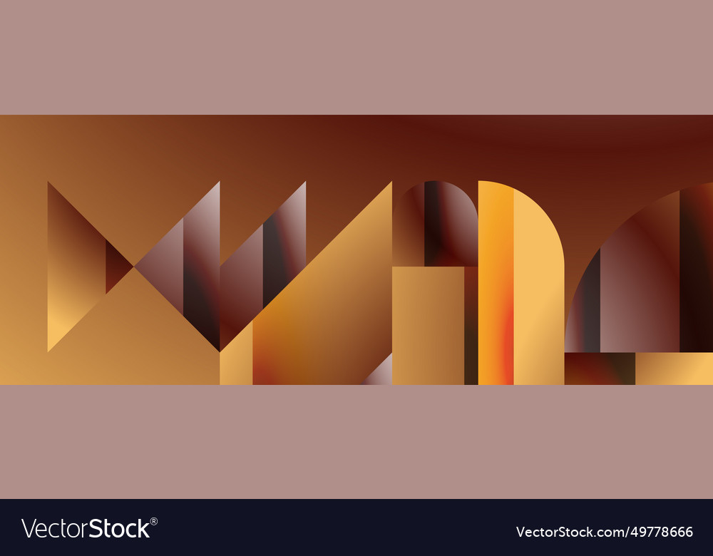 Simple geometric forms - dynamic vector image Simple geometric forms - dynamic