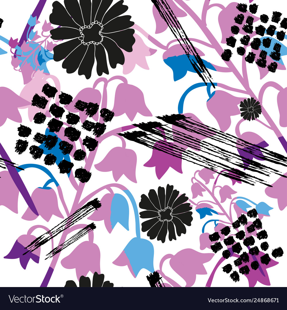 Abstract seamless pattern vector image Abstract seamless pattern