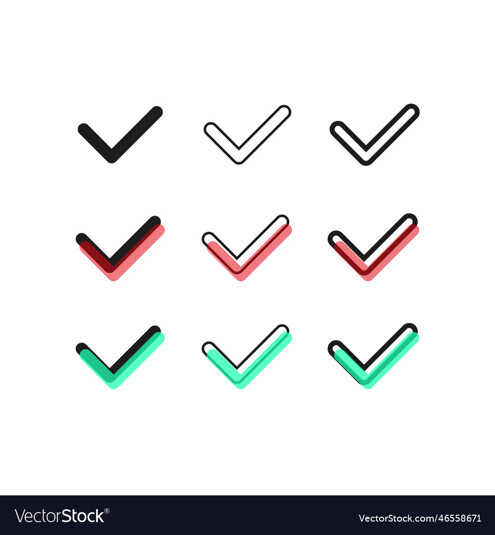 Button checkboxes exam checklist icon