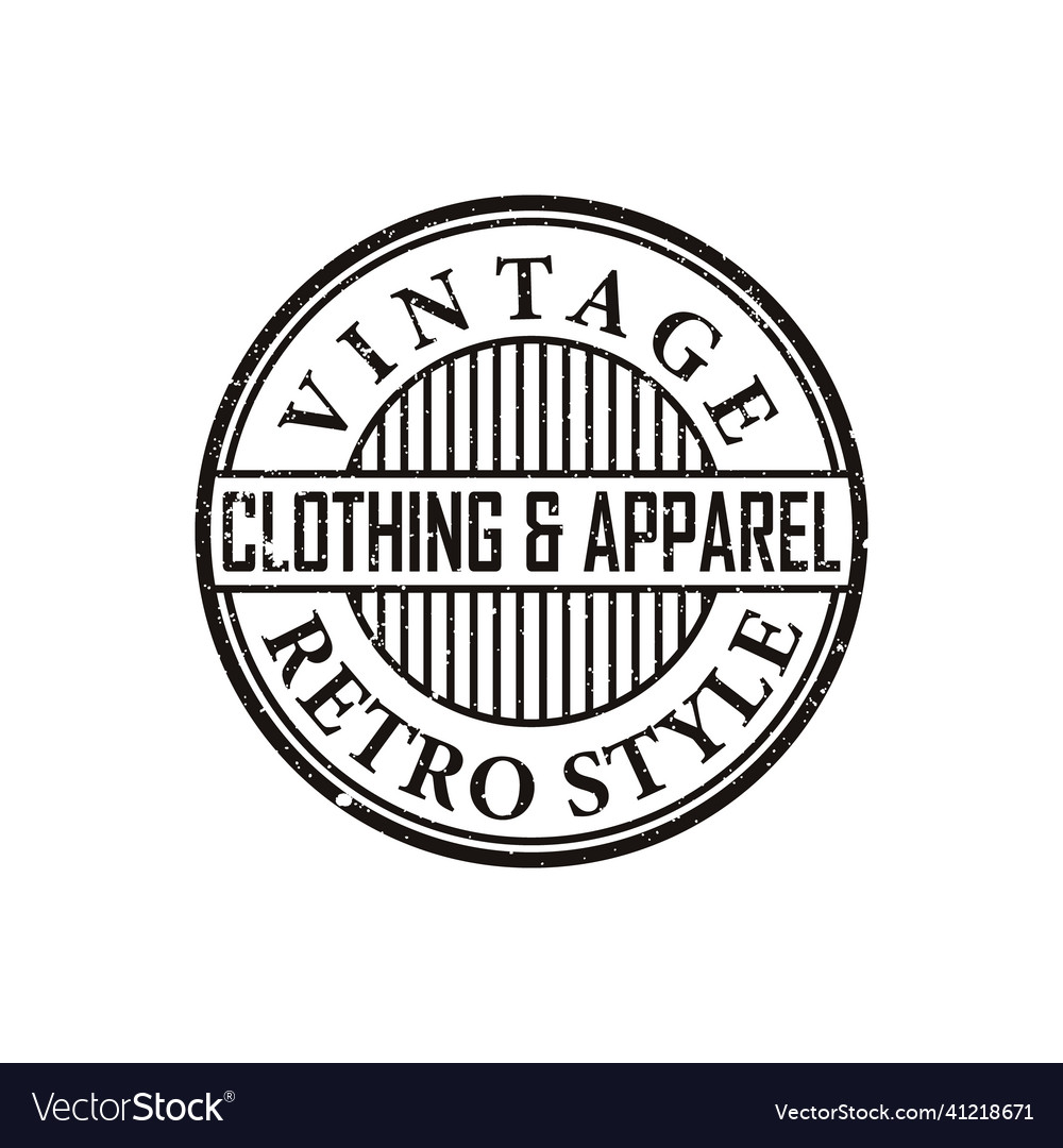 Classic Vintage Retro Label Badge Logo Design vector image Classic Vintage Retro Label Badge Logo Design