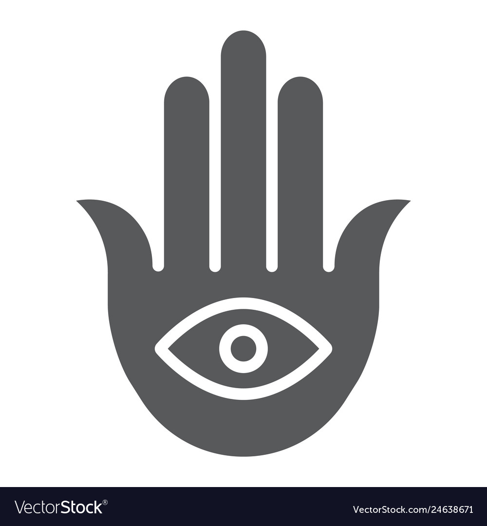 Evil Eye Hand Symbol