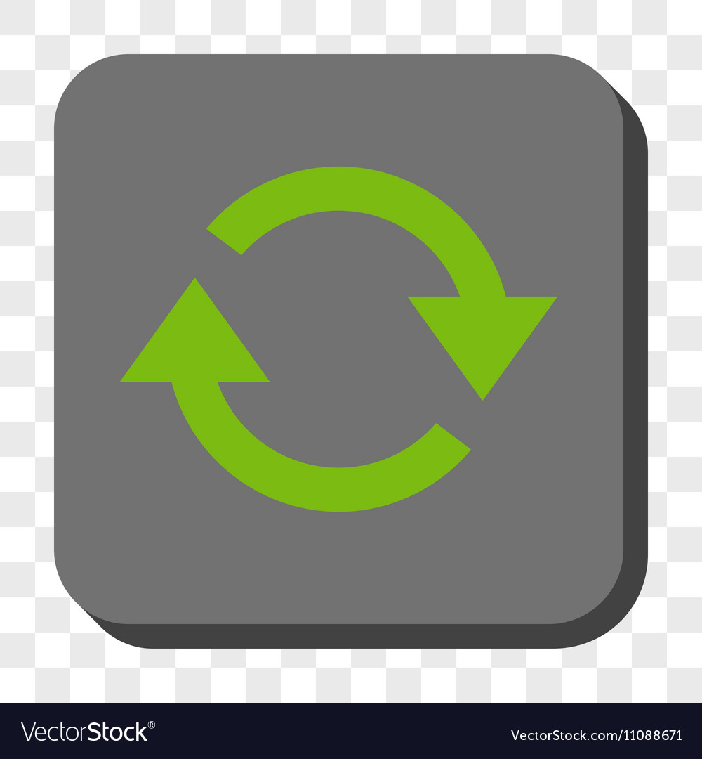 Refresh rounded square button