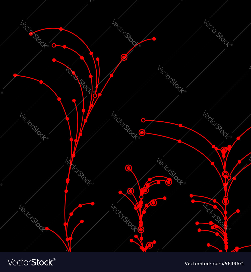 Wire grid trees made of connected dots