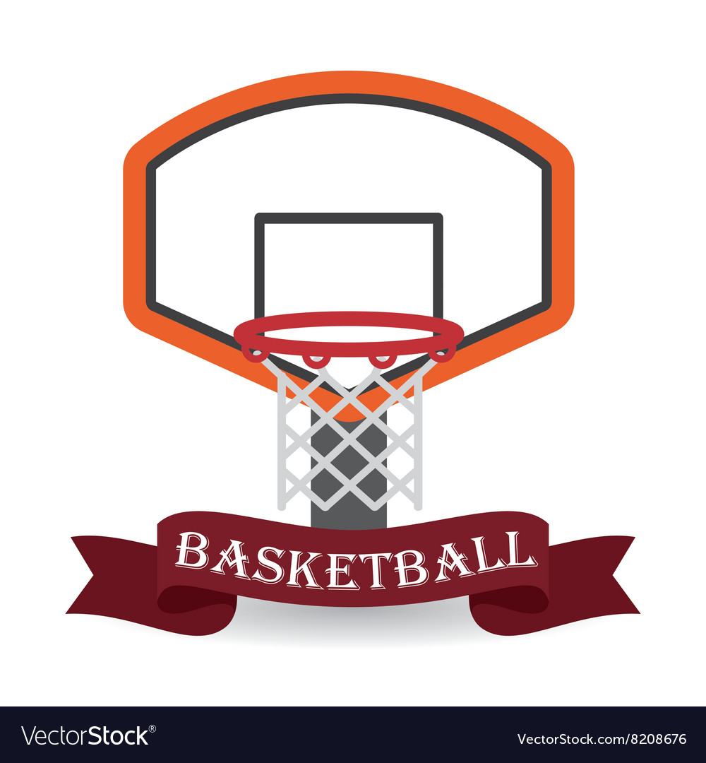 Basketball icon design Royalty Free Vector Image