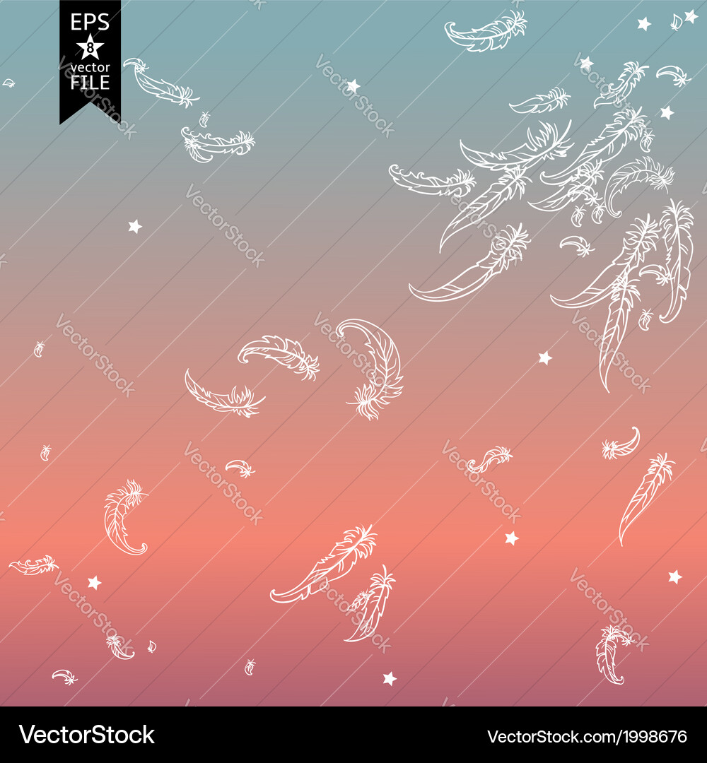 Feather Royalty Free Vector Image - VectorStock