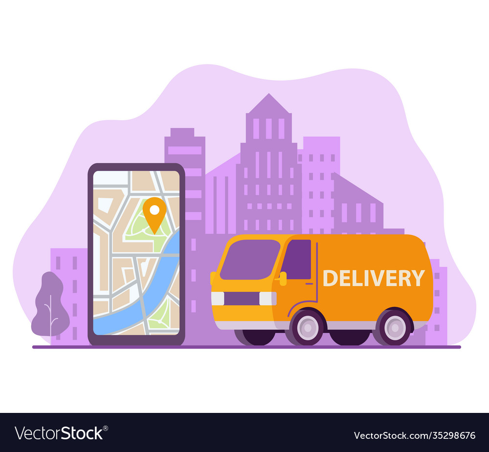 Online delivery phone order tracking