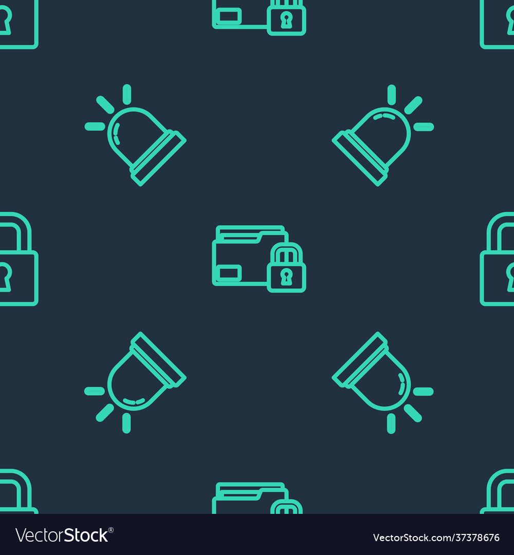 Set line folder and lock motion sensor
