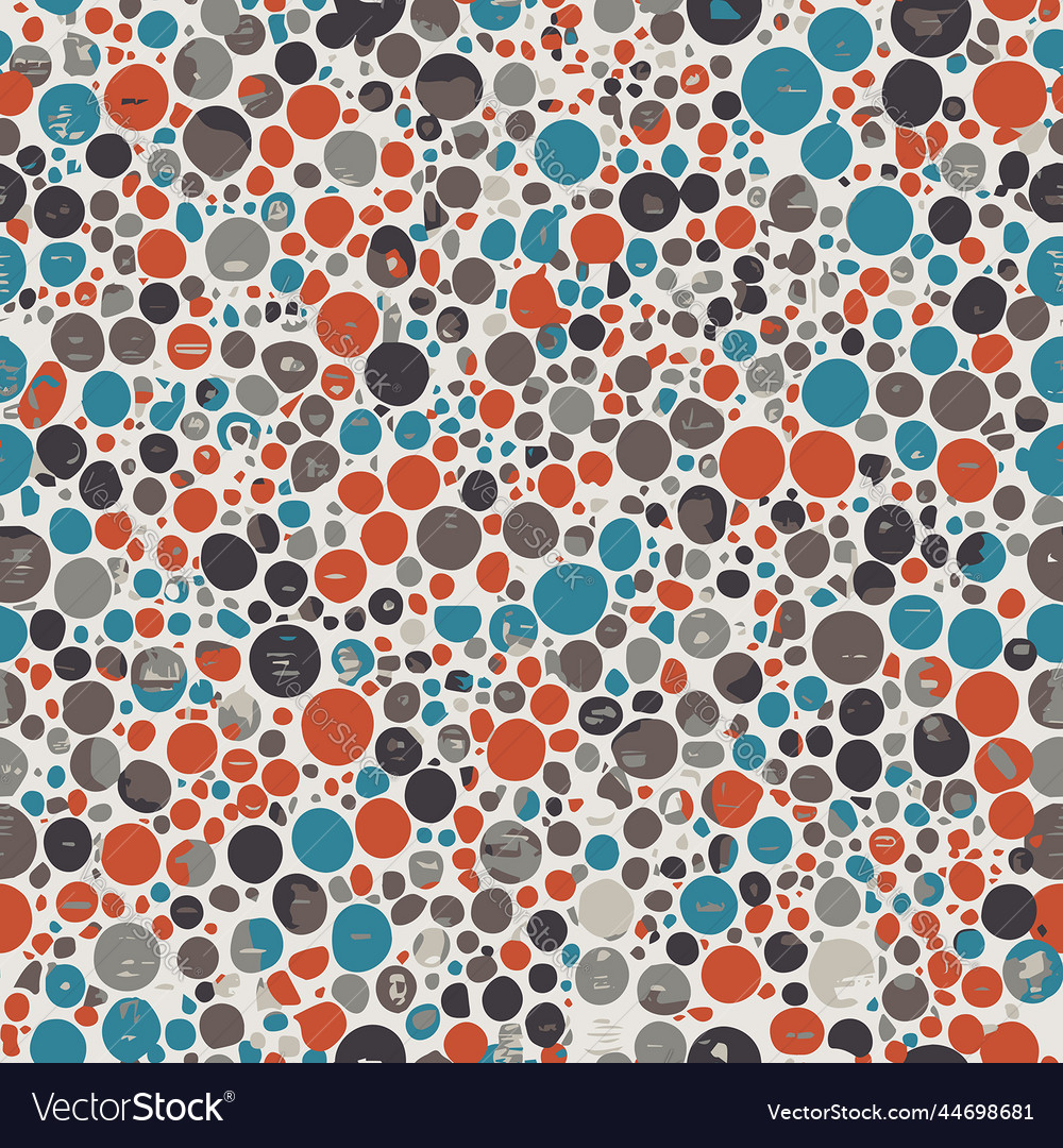 Abstract seamless pattern irregular colored