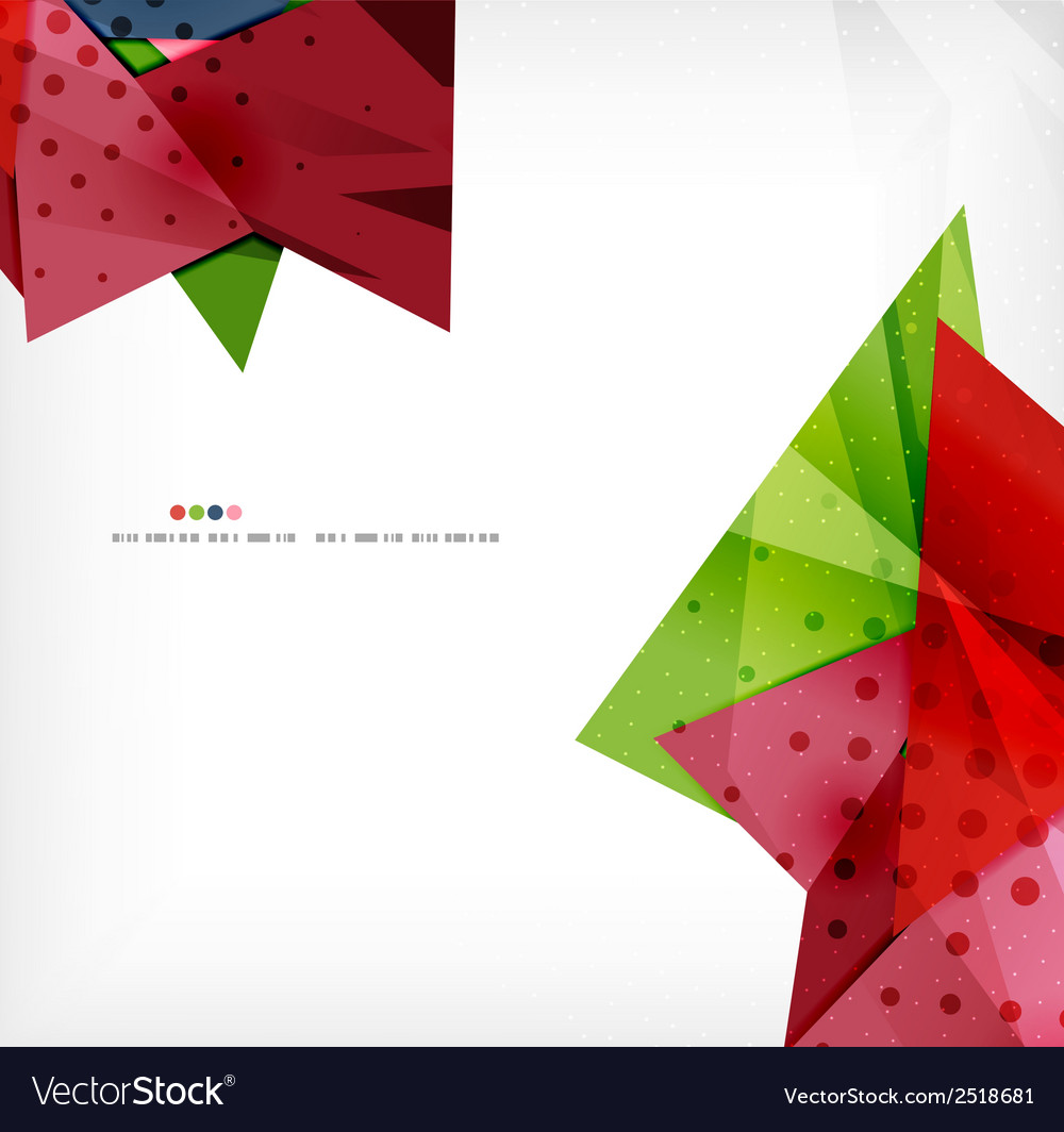 Abstract sharp angles background
