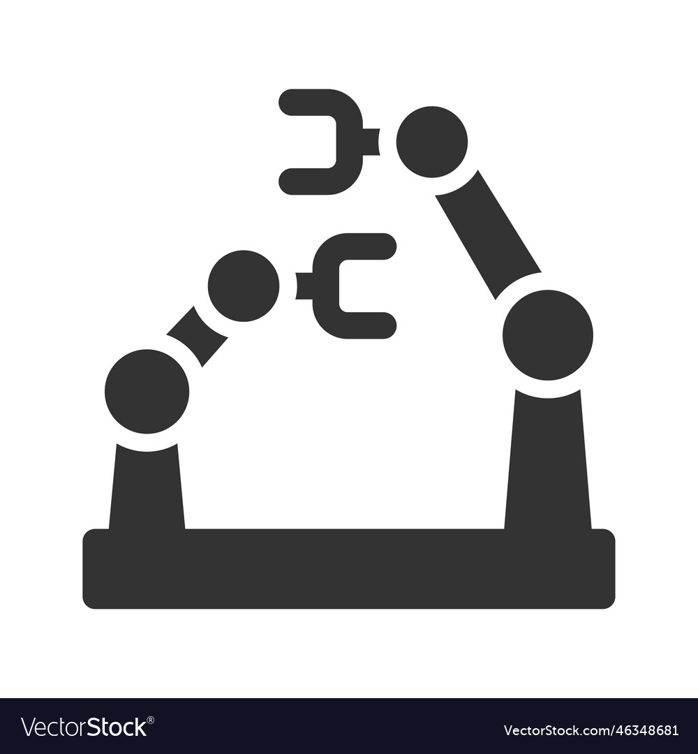 Automated robotics icon