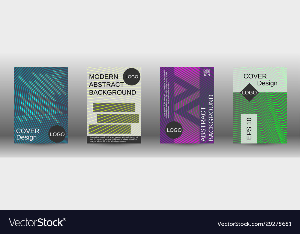 Creative backgrounds with abstract gradient linear