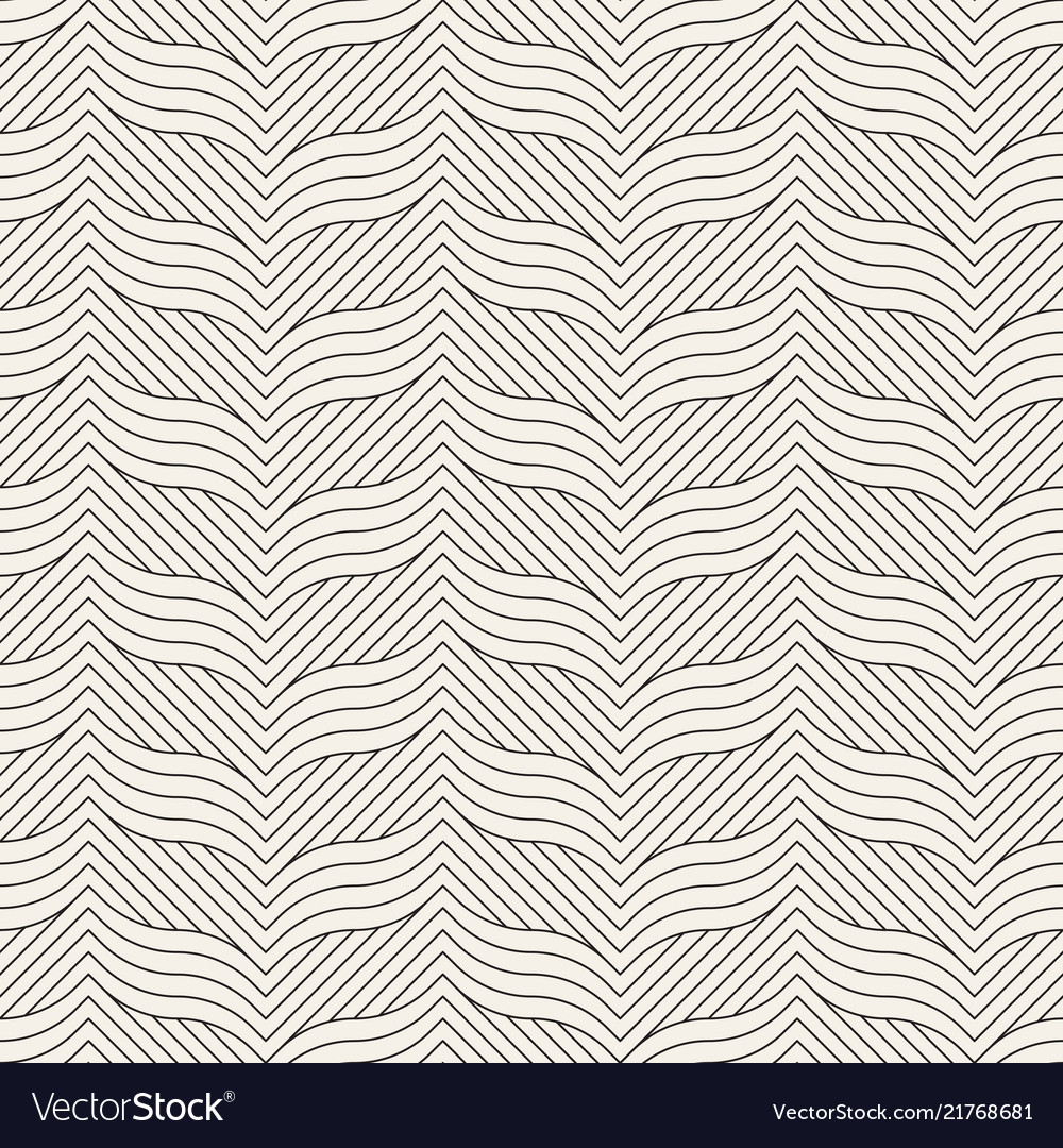 Modern Geometric Striped Pattern