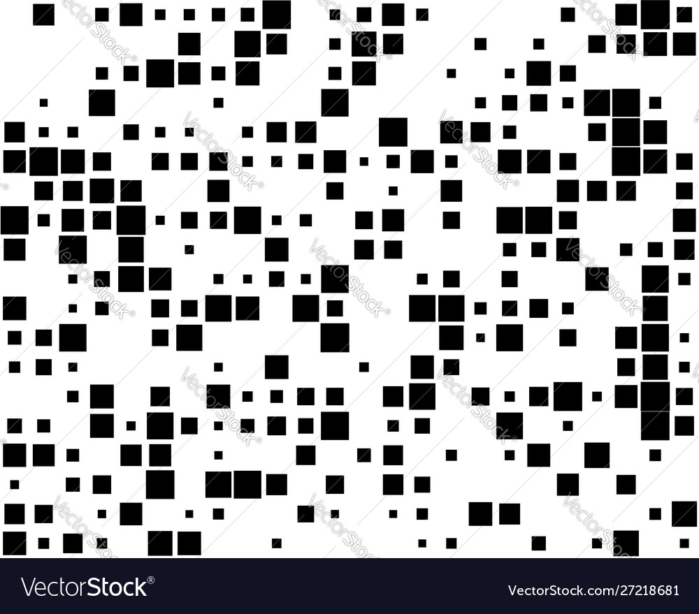 Squares pixelated block pixels random mosaic vector image Squares pixelated block pixels random mosaic