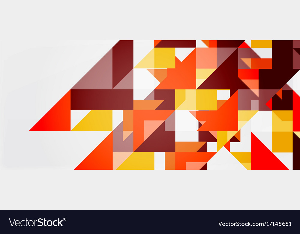 Triangle pattern design background