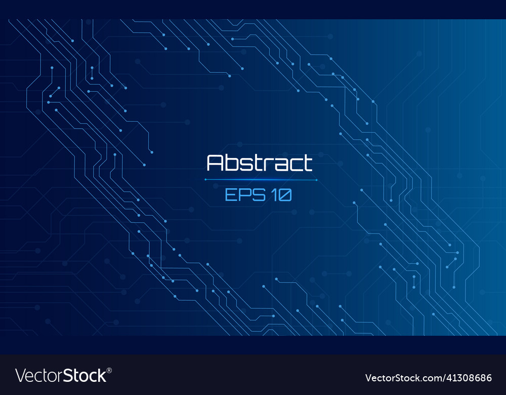 Abstract Futuristic Network Background
