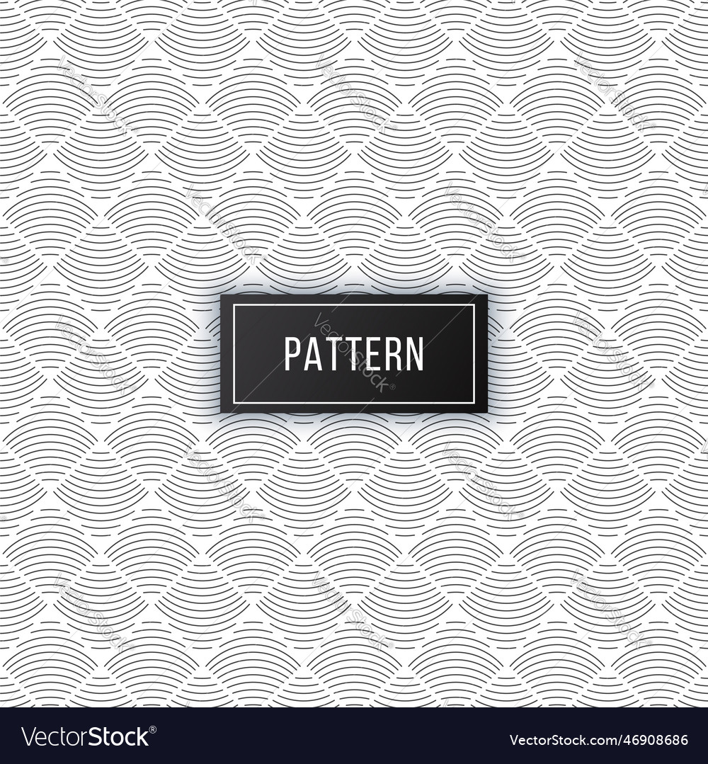 Abstract liner wave lines seamless pattern vector image Abstract liner wave lines seamless pattern