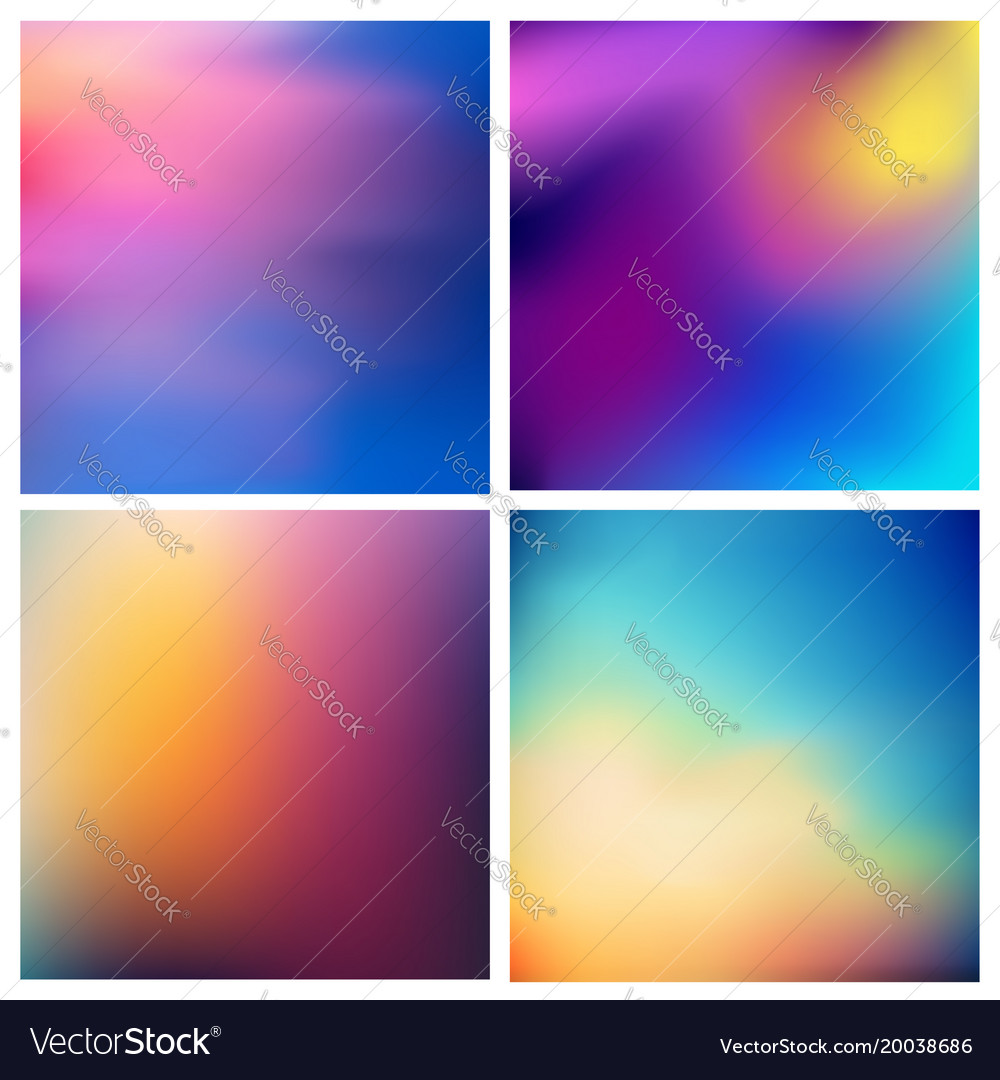 Abstract multicolored blurred background