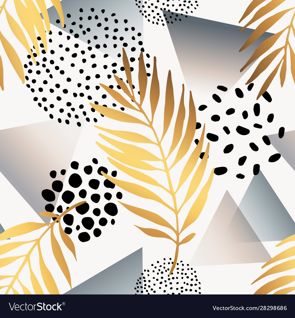 Abstract summer seamless pattern vector image Abstract summer seamless pattern